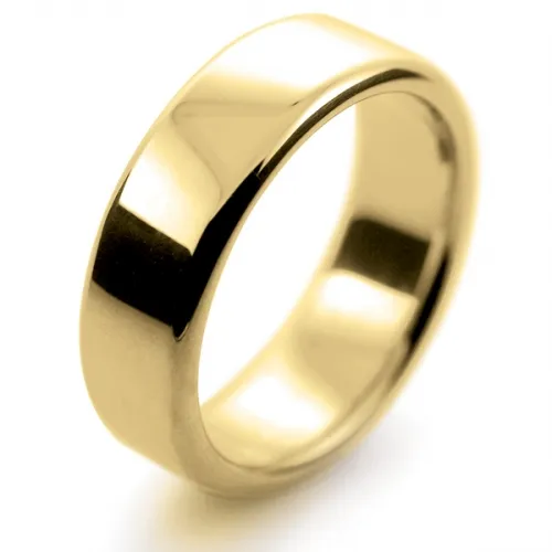 Soft Court Very Heavy - 7mm (SCH7Y) Yellow Gold Wedding Ring